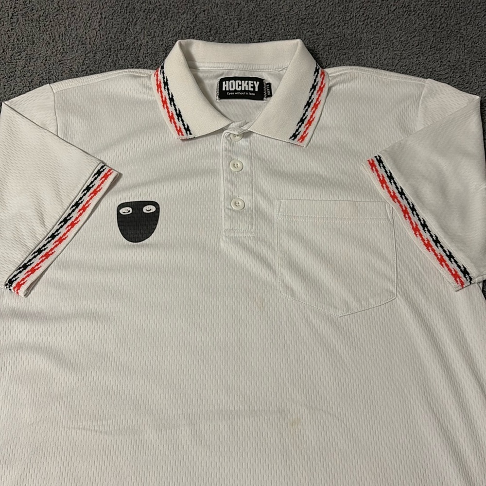 Hockey Eyes Without A Face Polo T-Shirt